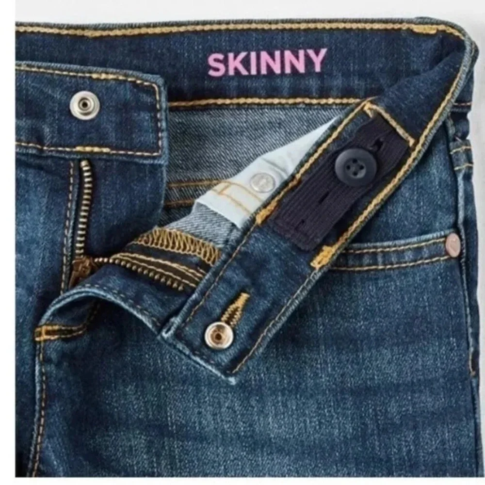 The Children’s Place Girls Basic Skinny Jeans Blue Wash Size 6S Slim Fit‎ New​​​